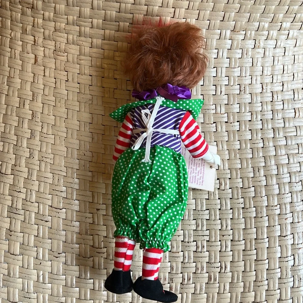 CLOWN DOLL EFFANBEES HERE COMES THE CLOWN CLARENCE W/ HAT